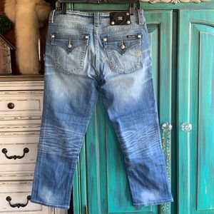 Miss me, jeans boyfriend Capri size 28